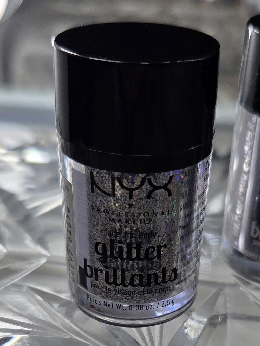 NYX Professional Makeup Face & Body Glitter Brilliants Lot of 5